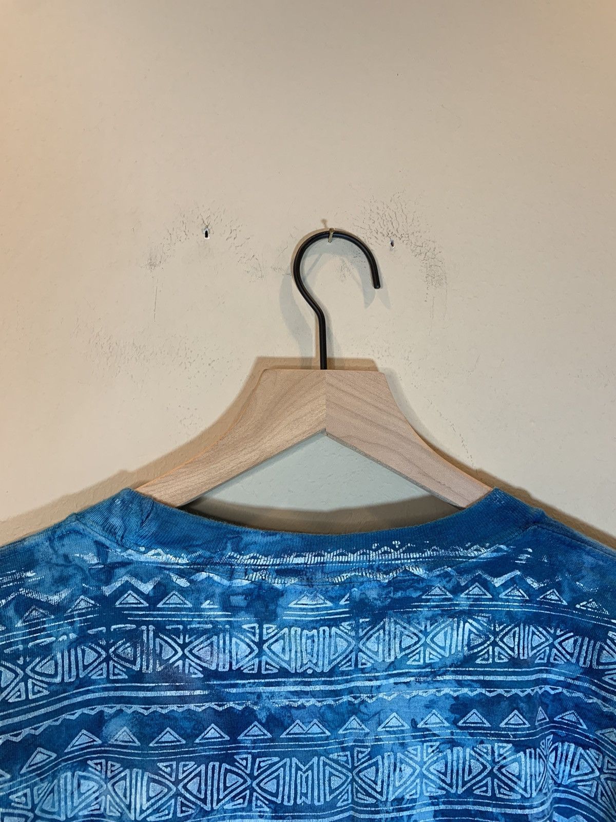 Vintage *RARE* Vintage Tie-Dye Surf Art Single Stitch Tribal T-Shirt Size US XL / EU 56 / 4 - 7 Thumbnail