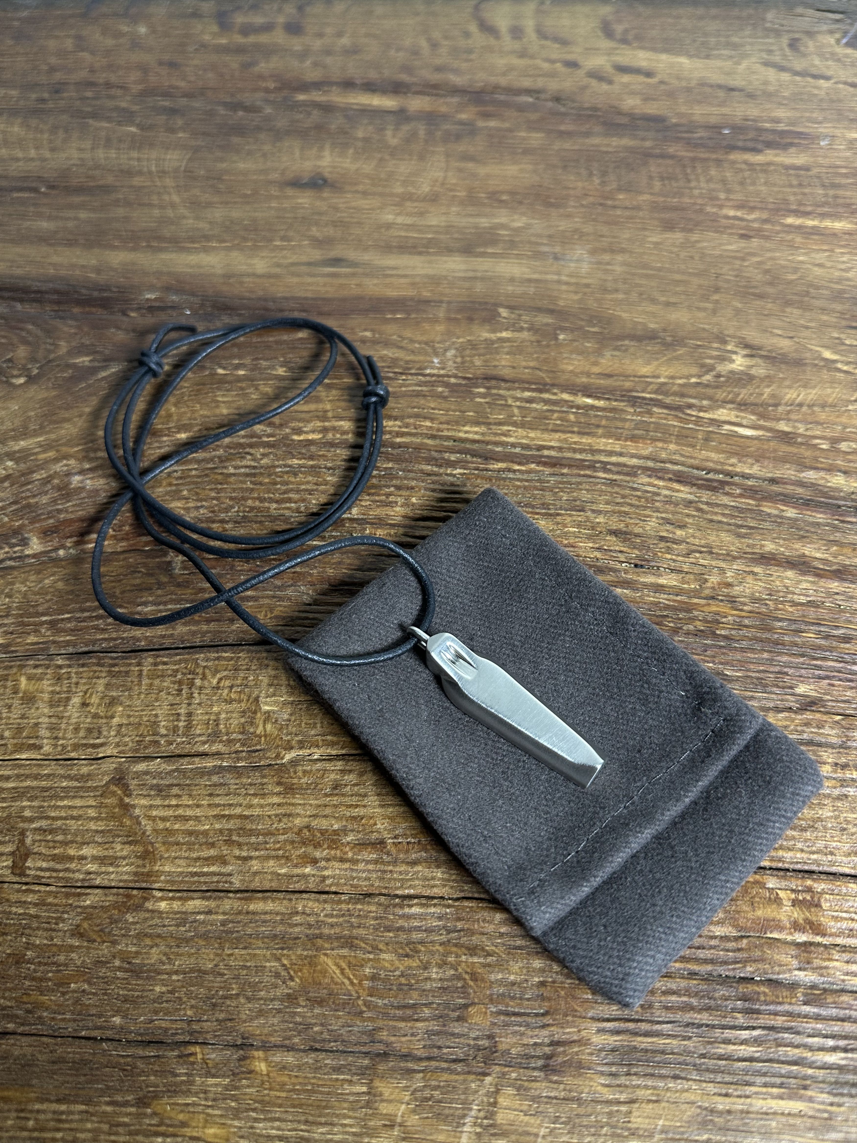 Rick Owens Rick Owens Sarcophagus Charm in Palladio Size ONE SIZE - 3 Thumbnail