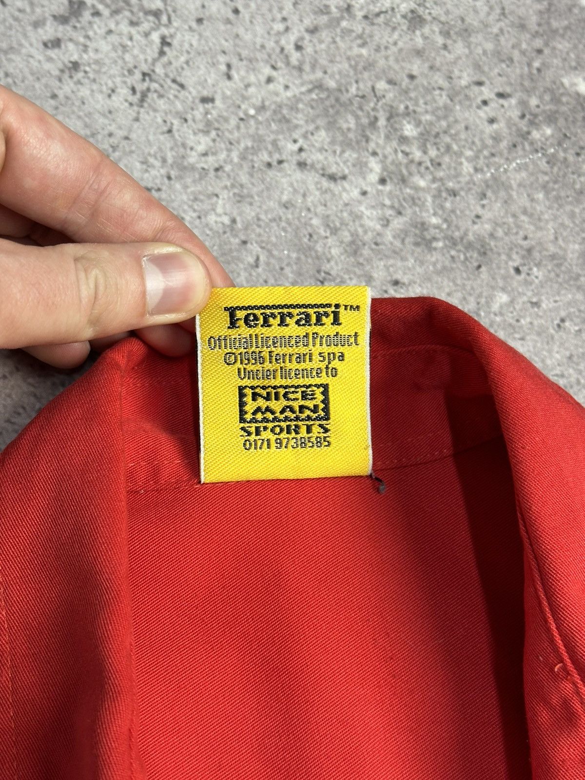 Ferrari × Vintage Vintage Ferrari Y2K Racing Jersey Shirt Formula Archival F-1 Size US XL / EU 56 / 4 - 15 Thumbnail