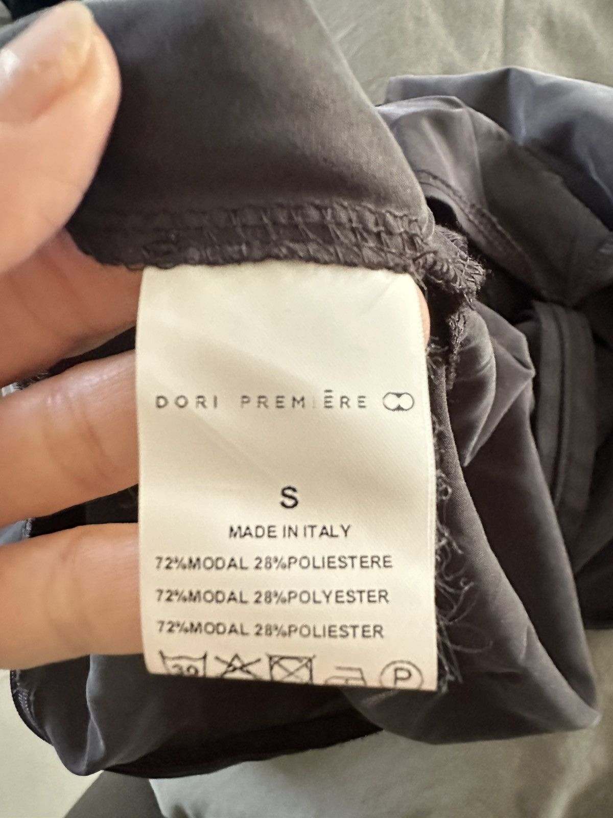 Other DORI PREMIERE MADE IN ITALY BLACK JOGGER JUMPSUIT W POCKETS Size 27" / US 4 / IT 40 - 4 Thumbnail