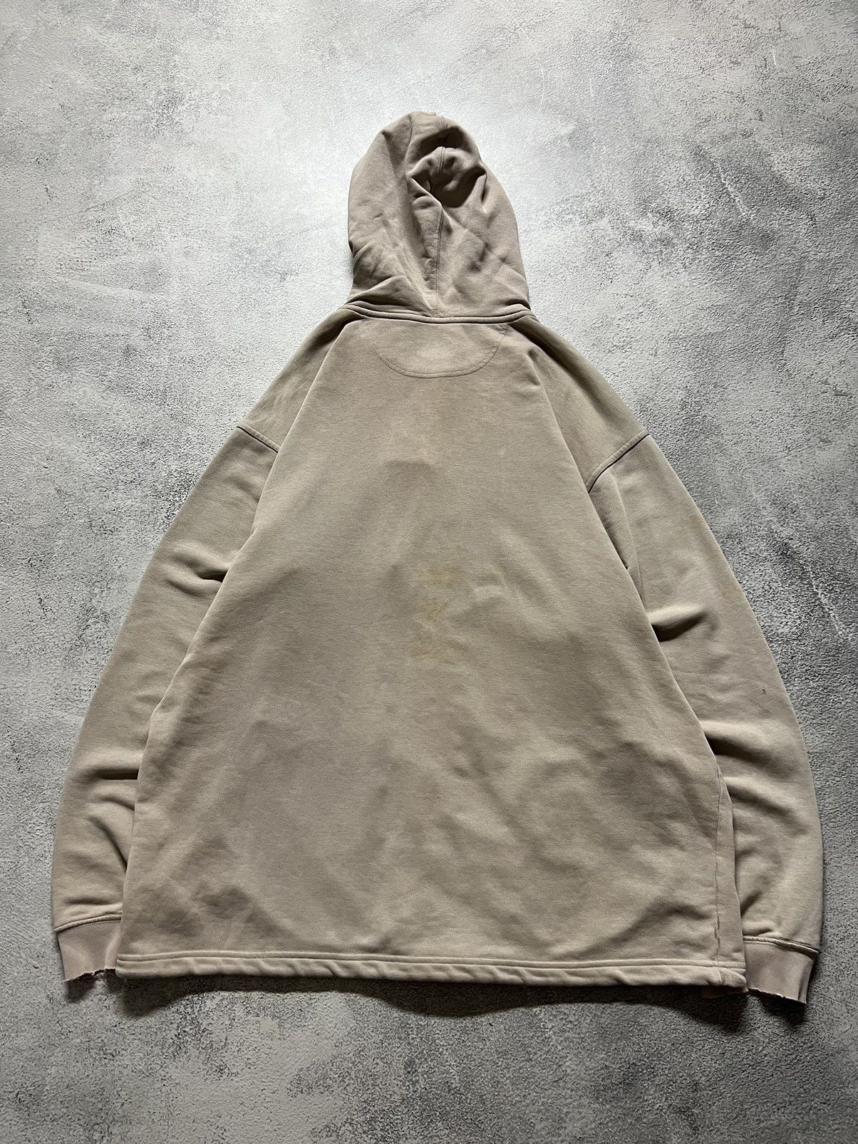 Vintage Vintage Y2k Nike 💛 Faded Mini Swoosh Zip Hoodie Rare 90’s Size US XL / EU 56 / 4 - 11 Thumbnail