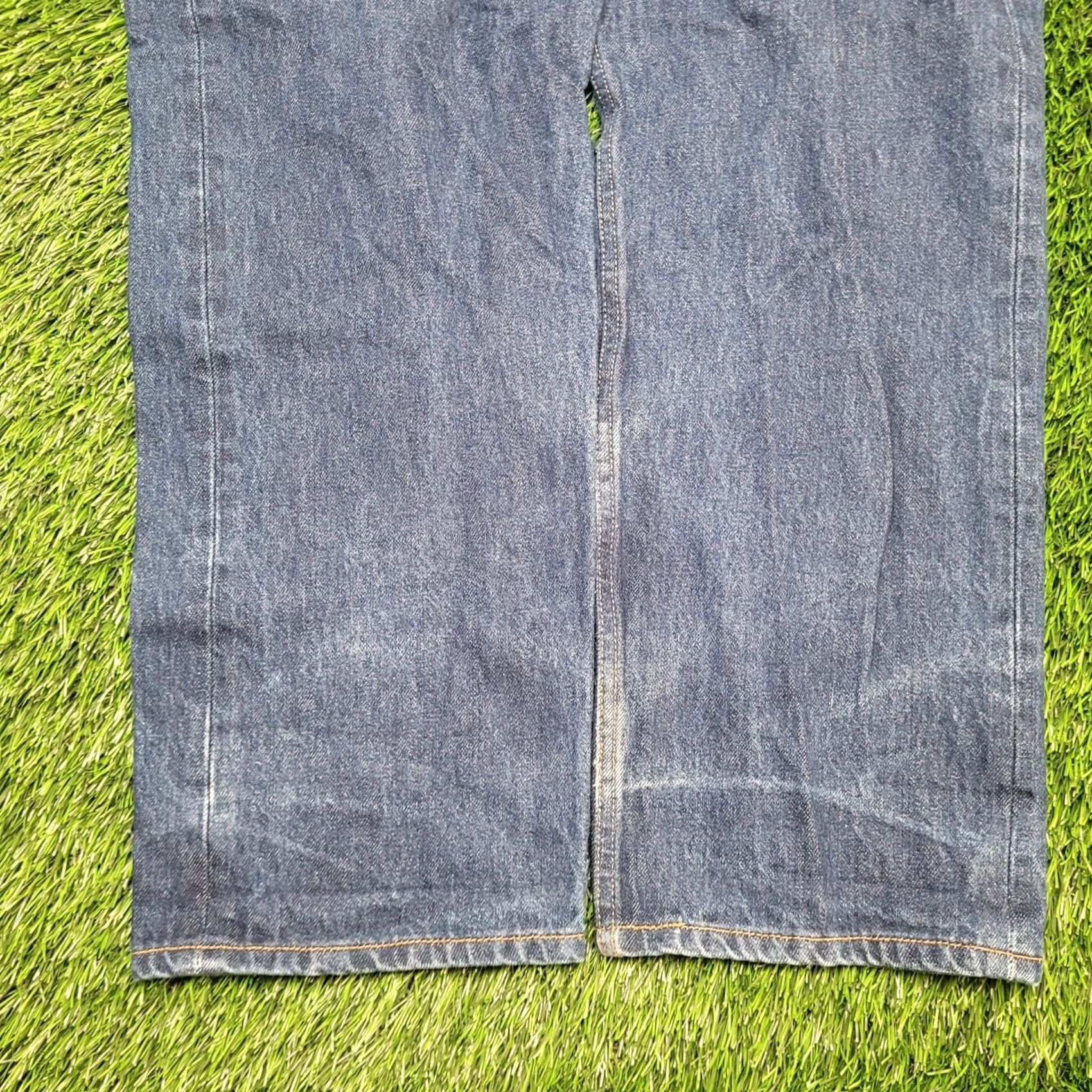 Levi's Levis 501 XX Red Tab Straight Leg Jeans Mens 36 Inseam 28 Vintage Y2K 90s Regular Rise Denim Jeans Size US 36 / EU 52 - 3 Thumbnail