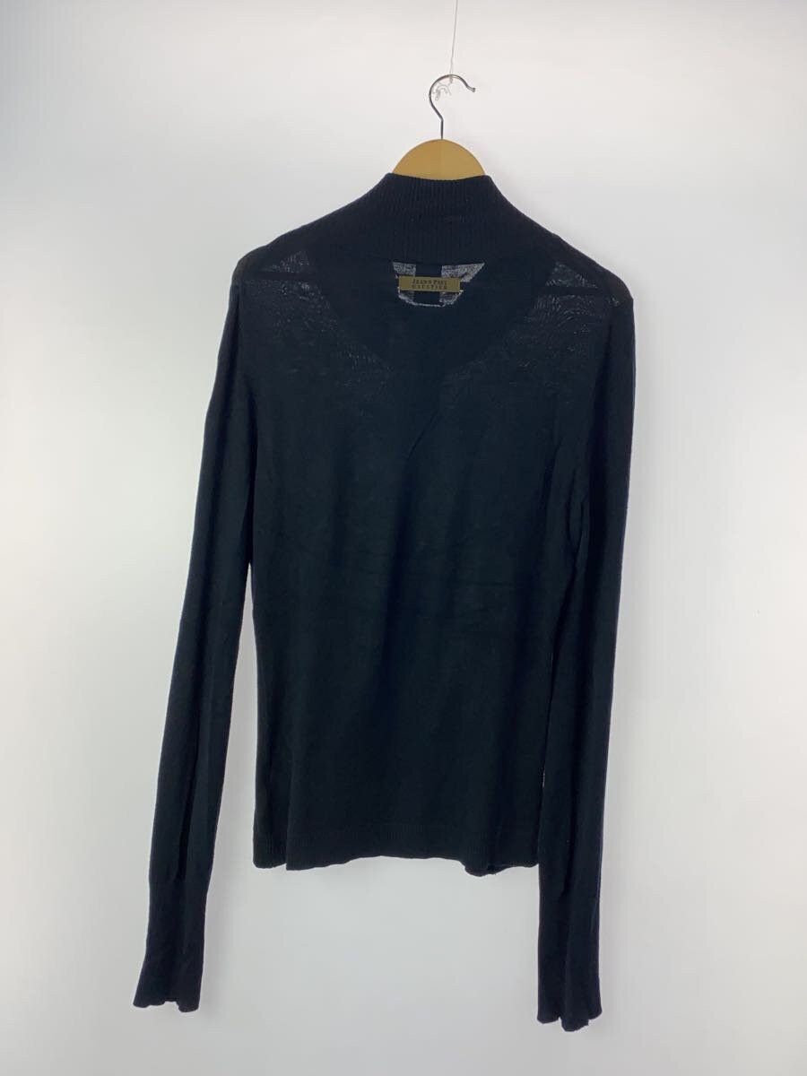 Jean Paul Gaultier Archive High Neck Zip Up Knit Cardigan Sweater Size US M / EU 48-50 / 2 - 2 Thumbnail