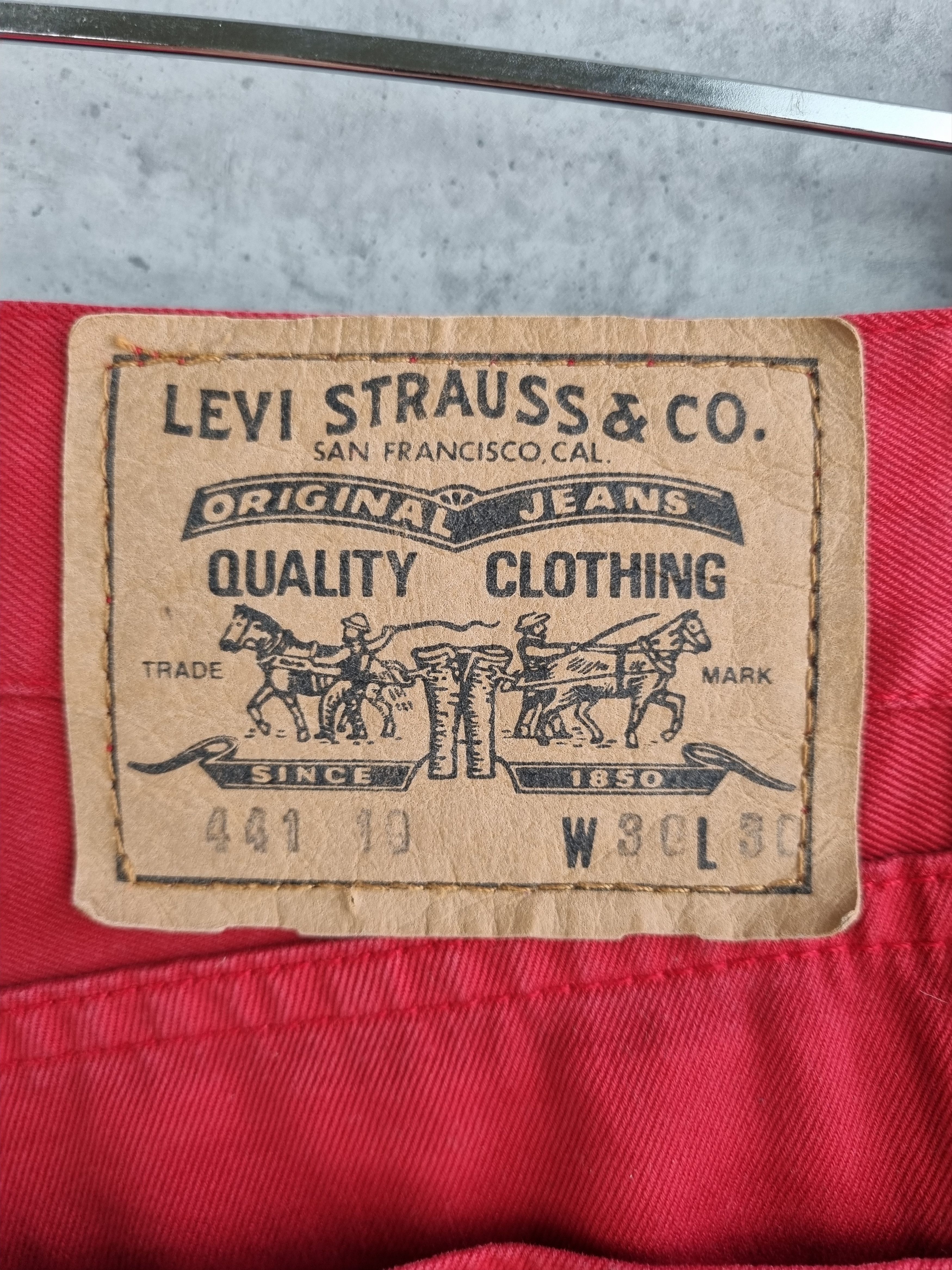 Levi's × Levi's Vintage Clothing 1973 Levis 441 Made in Italy Cotton Soft Jeans Size US 30 / EU 46 - 8 Thumbnail