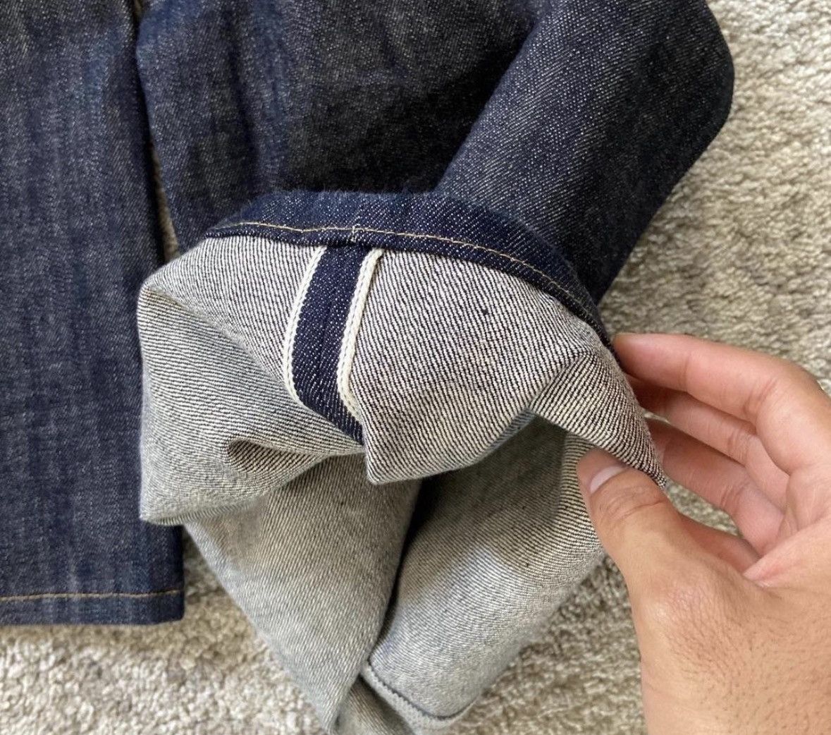 Japanese Brand Unwonted Baggy Selvedge Denim Size US 34 / EU 50 - 5 Thumbnail