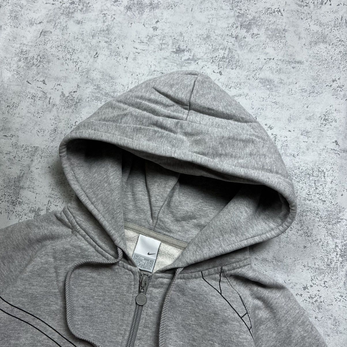 Nike 90s NIKE AIR VINTAGE Y2K OVERSIZED ZIP UP RETRO HOODIE Size US L / EU 52-54 / 3 - 6 Thumbnail