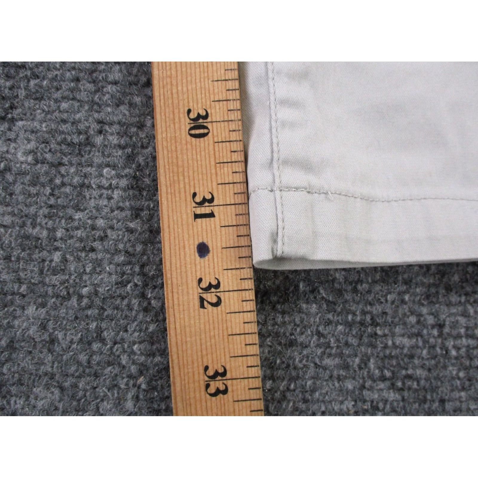 Vintage Bird Dog Pants Mens 32 X 32 Beige Chino Business Outdoor Stretch Logo Slim Straight Pocket Pants Mens Beige Bird Dog Chino Outdoor Work 32 Inseam Size US 32 / EU 48 - 4 Thumbnail