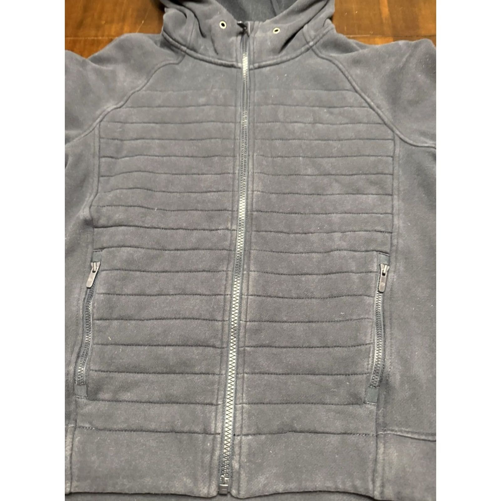 Lululemon Lululemon Hooded Jacket Navy Blue Size 6 Full Zip Women’s Z50416 Size M / US 6-8 / IT 42-44 - 2 Thumbnail