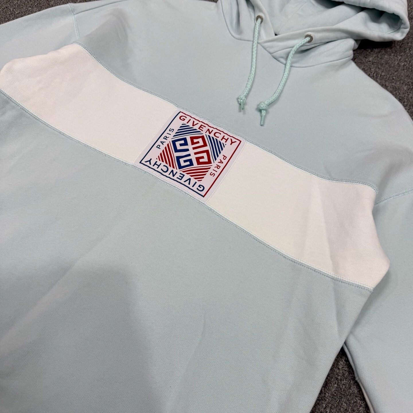 Givenchy Givenchy color blocked logo hoodie S 95new Size S / US 4 / IT 40 - 3 Thumbnail