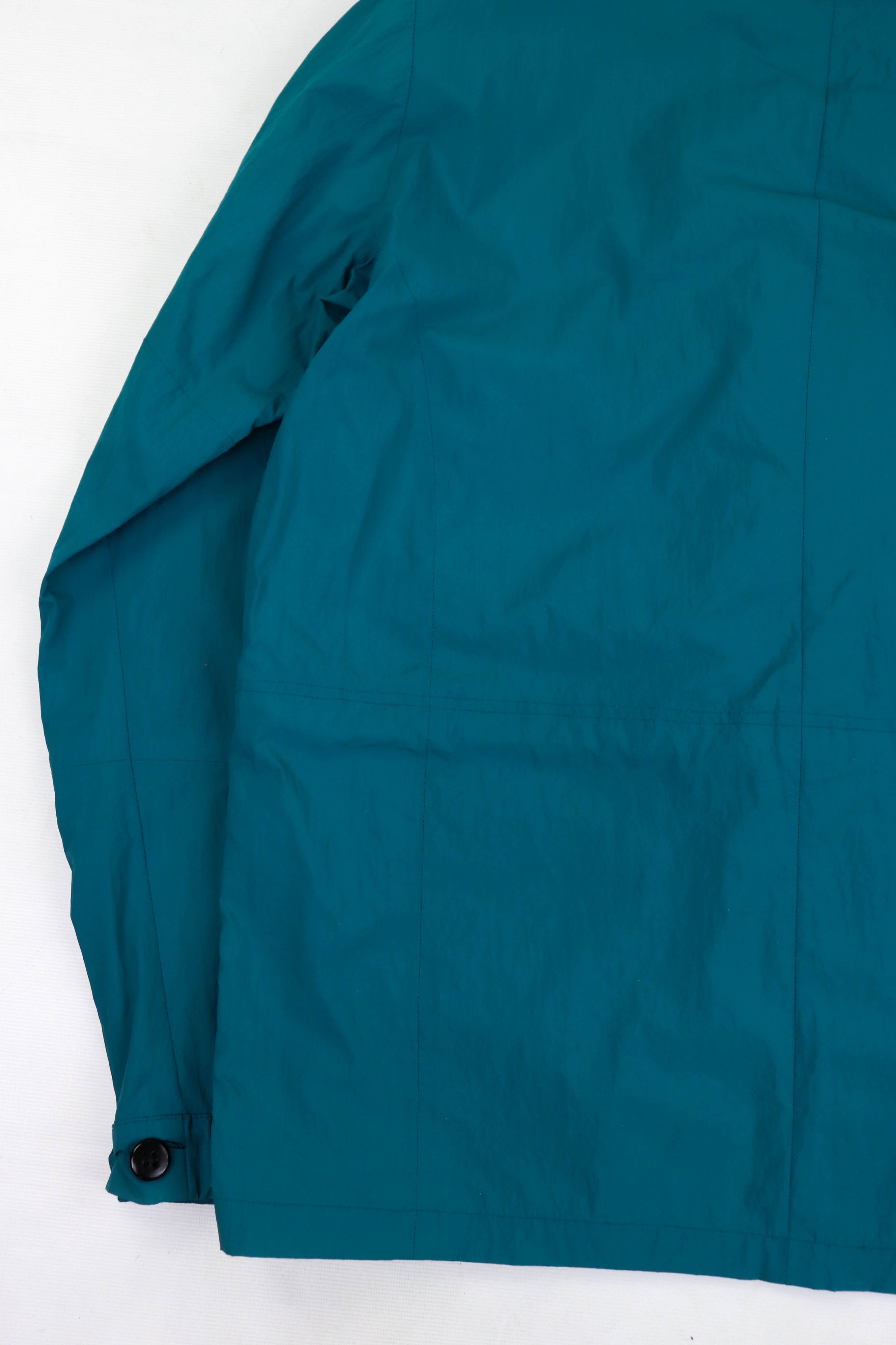 Paul Smith Paul Smith Jeans Sea Wave Green Nylon RiRi Zip Field Jacket Size US XL / EU 56 / 4 - 7 Thumbnail