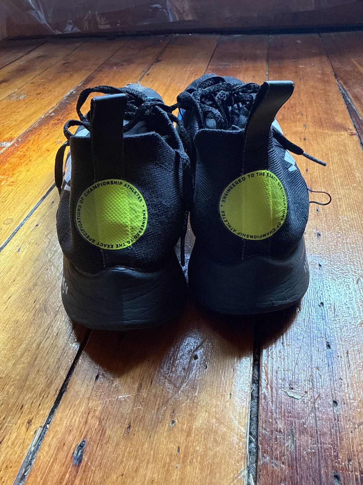 Nike × Off-White Nike Zoom Fly Mercurial Off-White Black Size US 10.5 / EU 43-44 - 6 Thumbnail