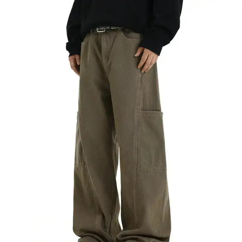 Japanese Brand Retro loose high street pocket jeans Size US 32 / EU 48 - 5 Thumbnail
