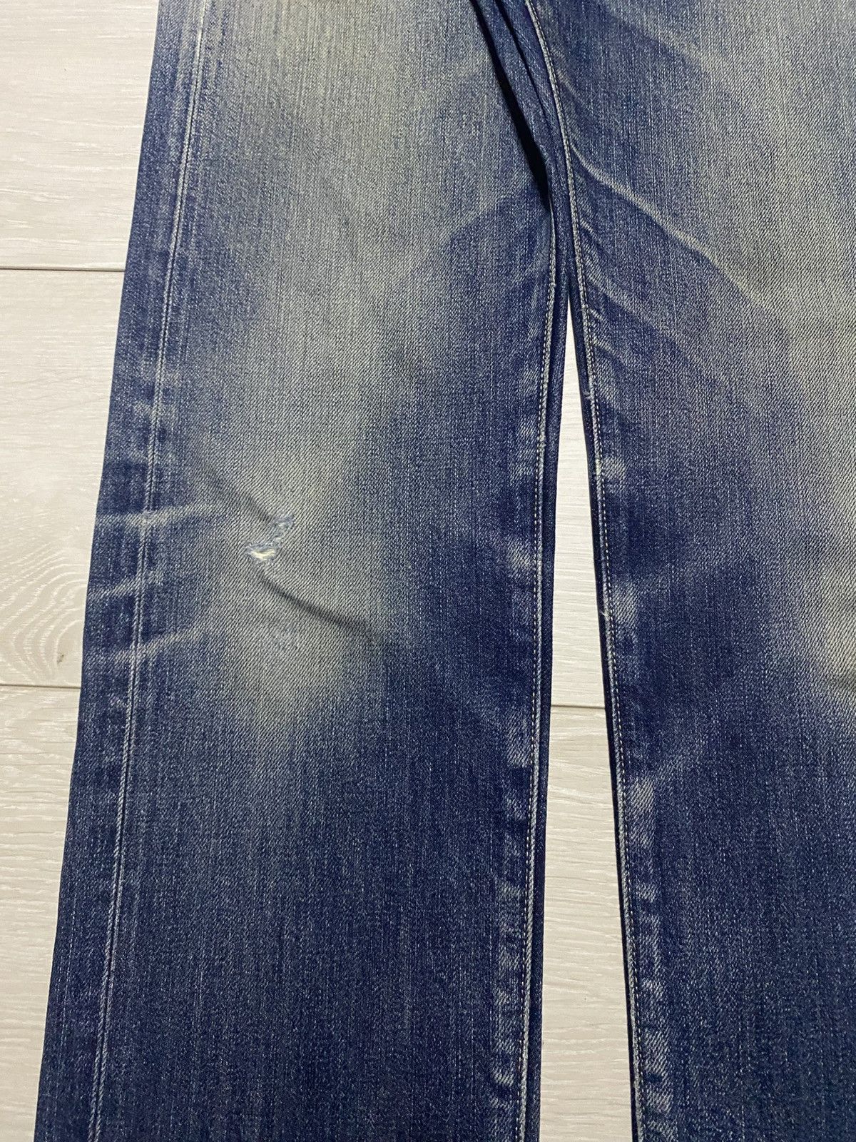 Japanese Brand Vintagw Japanese Uniqlo Selvedge Mud Wash Straight Fit Jeans Size US 28 / EU 44 - 7 Thumbnail