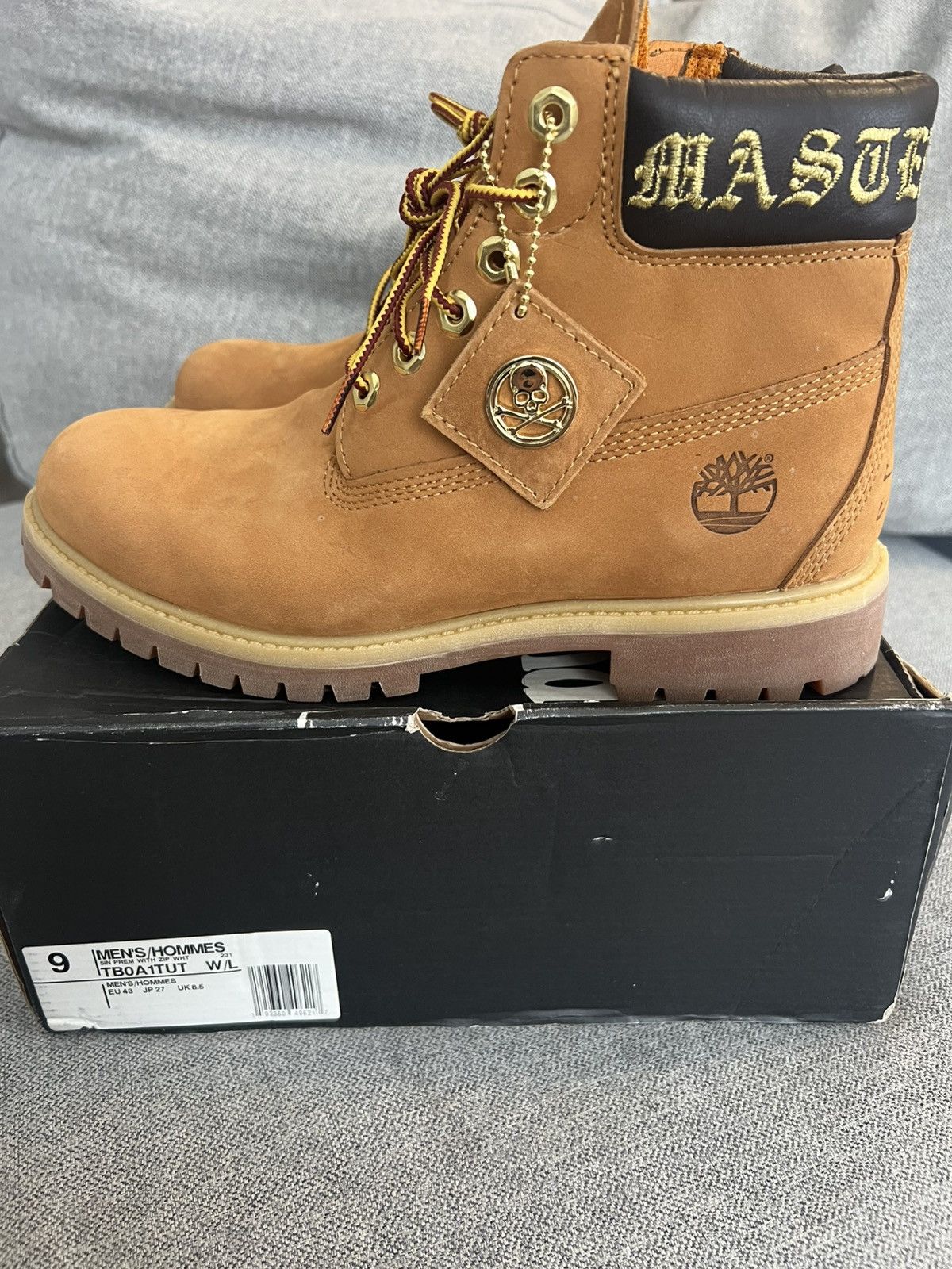Very Rare Timberland & Mastermind Japan Boots Size US9