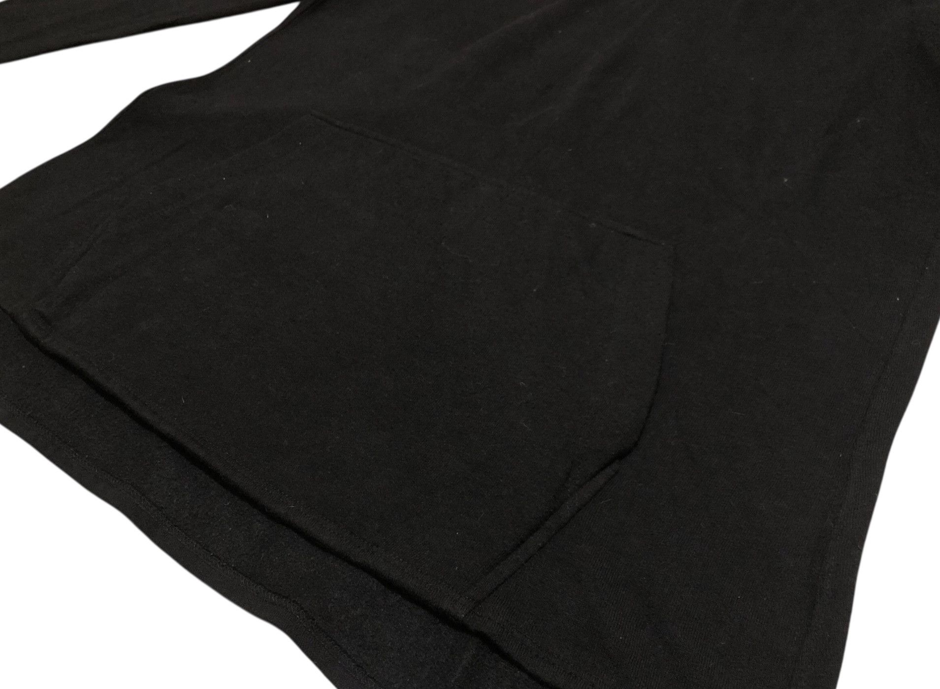 Helmut Lang 🔥HELMUT LANG Womens Black V Neck Sweater Pouch Pocket Shirt Size S / US 4 / IT 40 - 6 Thumbnail