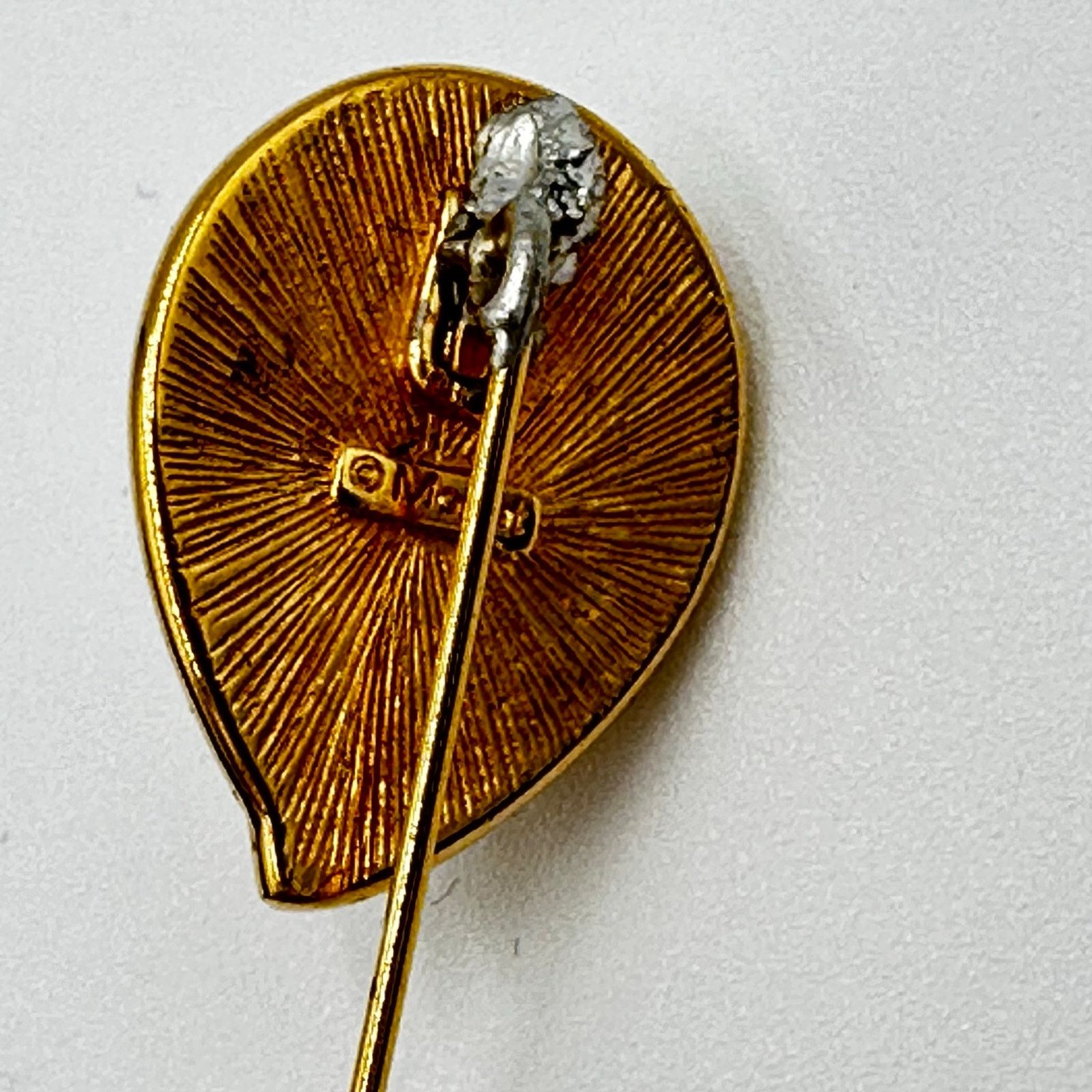 Monet Monet Mark VTG Faux Pearl & Gold Teardrop Brooch Pin 3" Size ONE SIZE - 6 Thumbnail