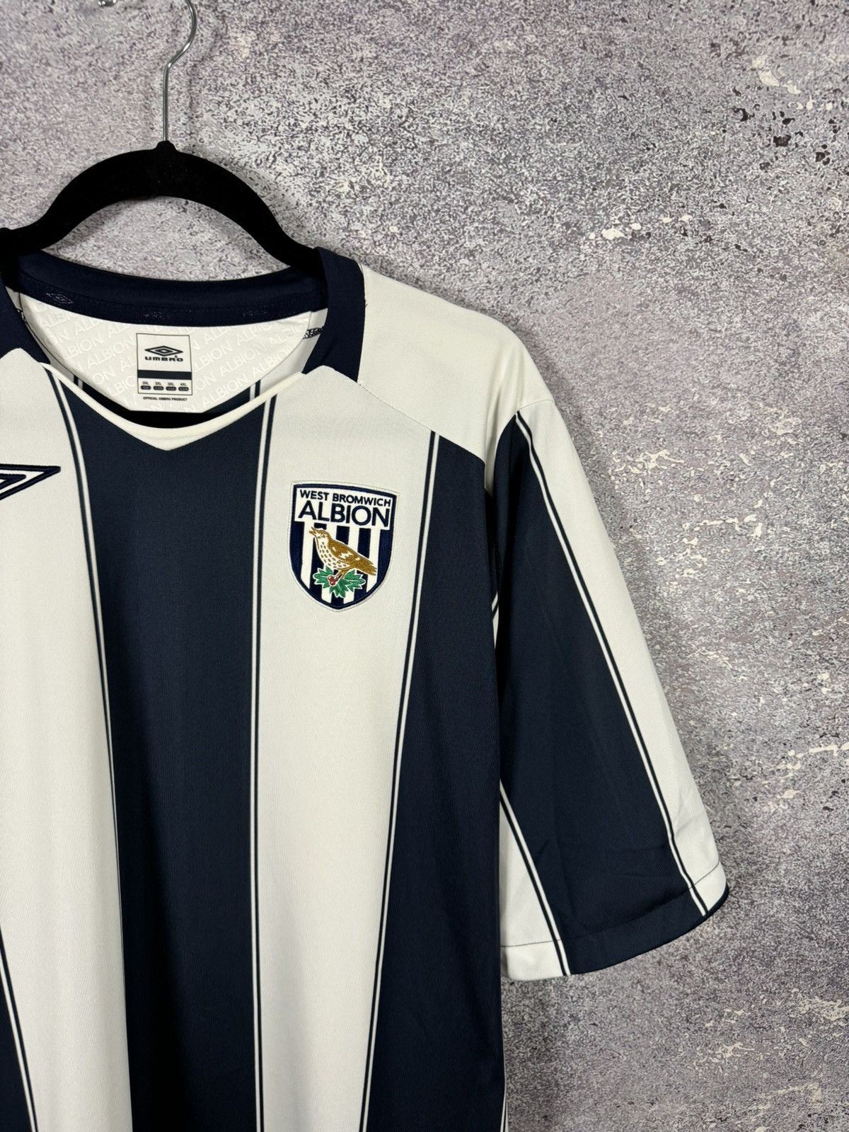 Umbro × Vintage Vintage West Bromwich Albion 2008/09 Umbro Jersey Blokcore Size US XXL / EU 58 / 5 - 5 Thumbnail