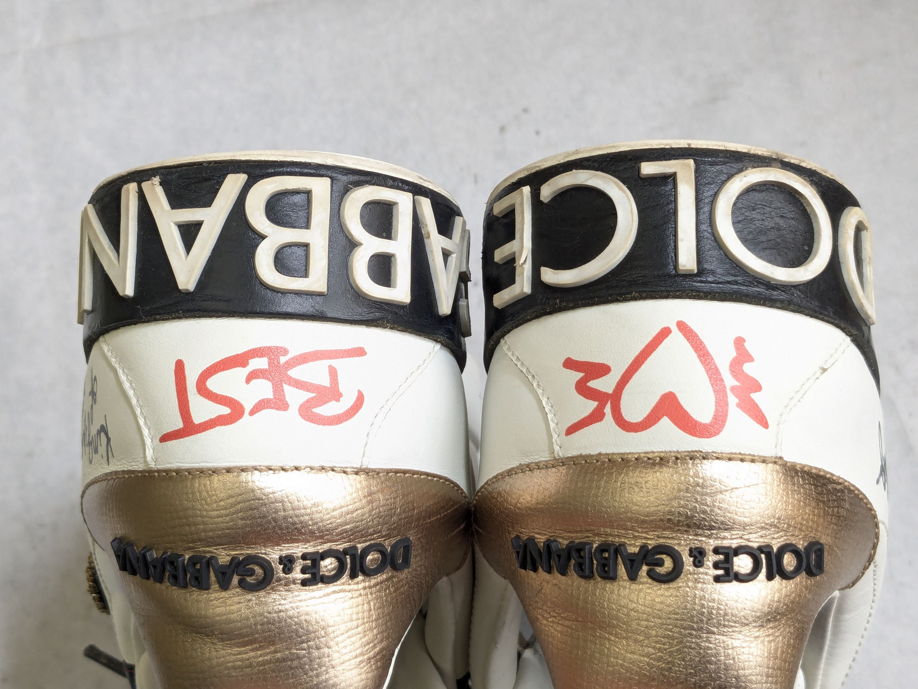 Dolce & Gabbana Dolce & Gabbana Portofino Sneakers White 11 Crown King Size US 11 / EU 44 - 15 Thumbnail