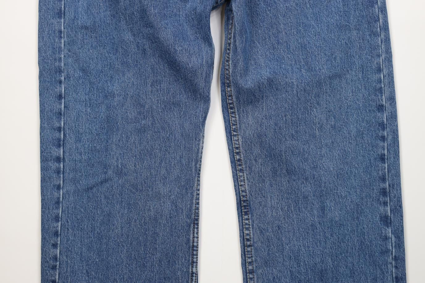 Levi's Vintage Y2K Levis 505 Fit Straight Leg Denim Jeans Blue Size US 42 / EU 58 - 3 Thumbnail