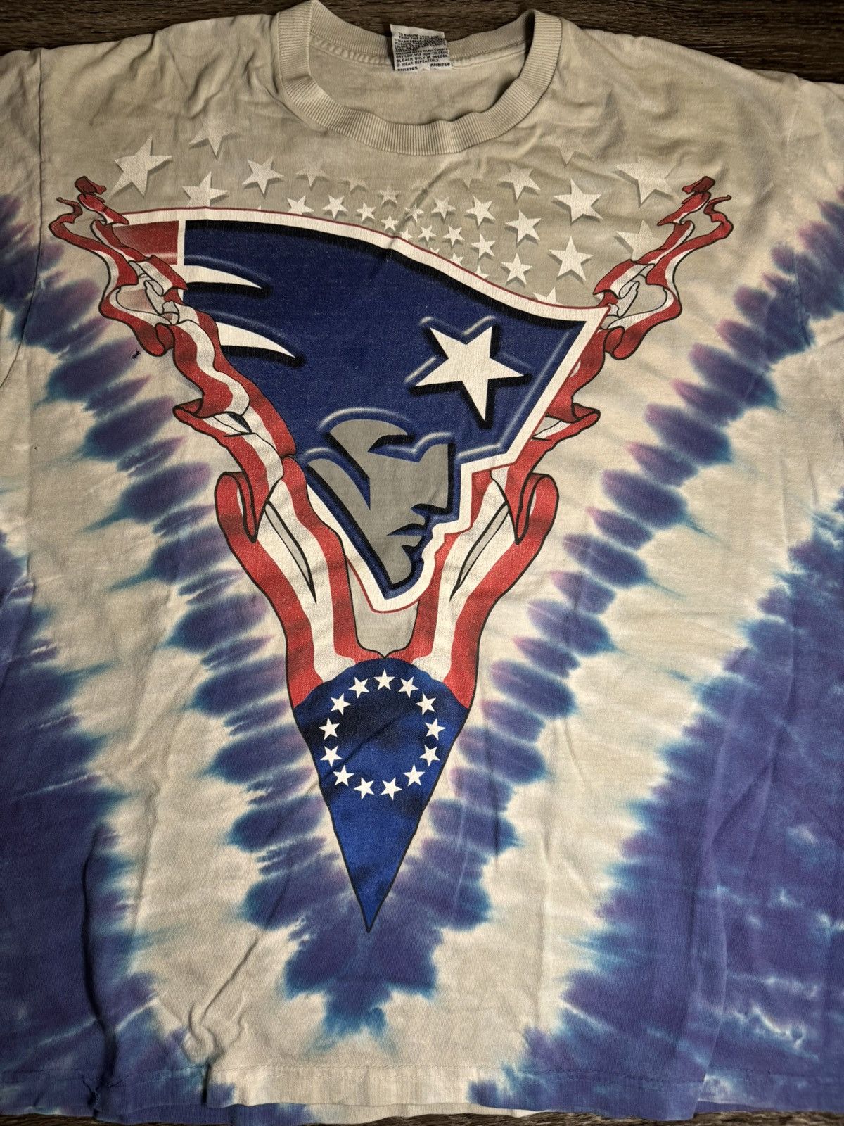 Liquid Blue New England Patriots T-Shirt Size US L / EU 52-54 / 3 - 4 Thumbnail