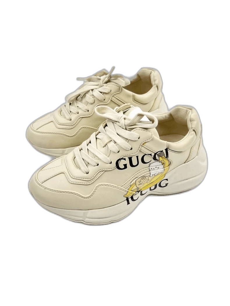 Gucci Gucci Banana Cat Daddy Sneakers-2505 Size US 5 / EU 37 - 1 Thumbnail