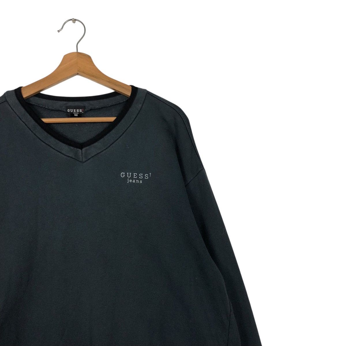 Guess × Japanese Brand × Vintage 📌Vintage Sweatshirt Crewneck Guess Jeans Big Logo Size US M / EU 48-50 / 2 - 7 Thumbnail