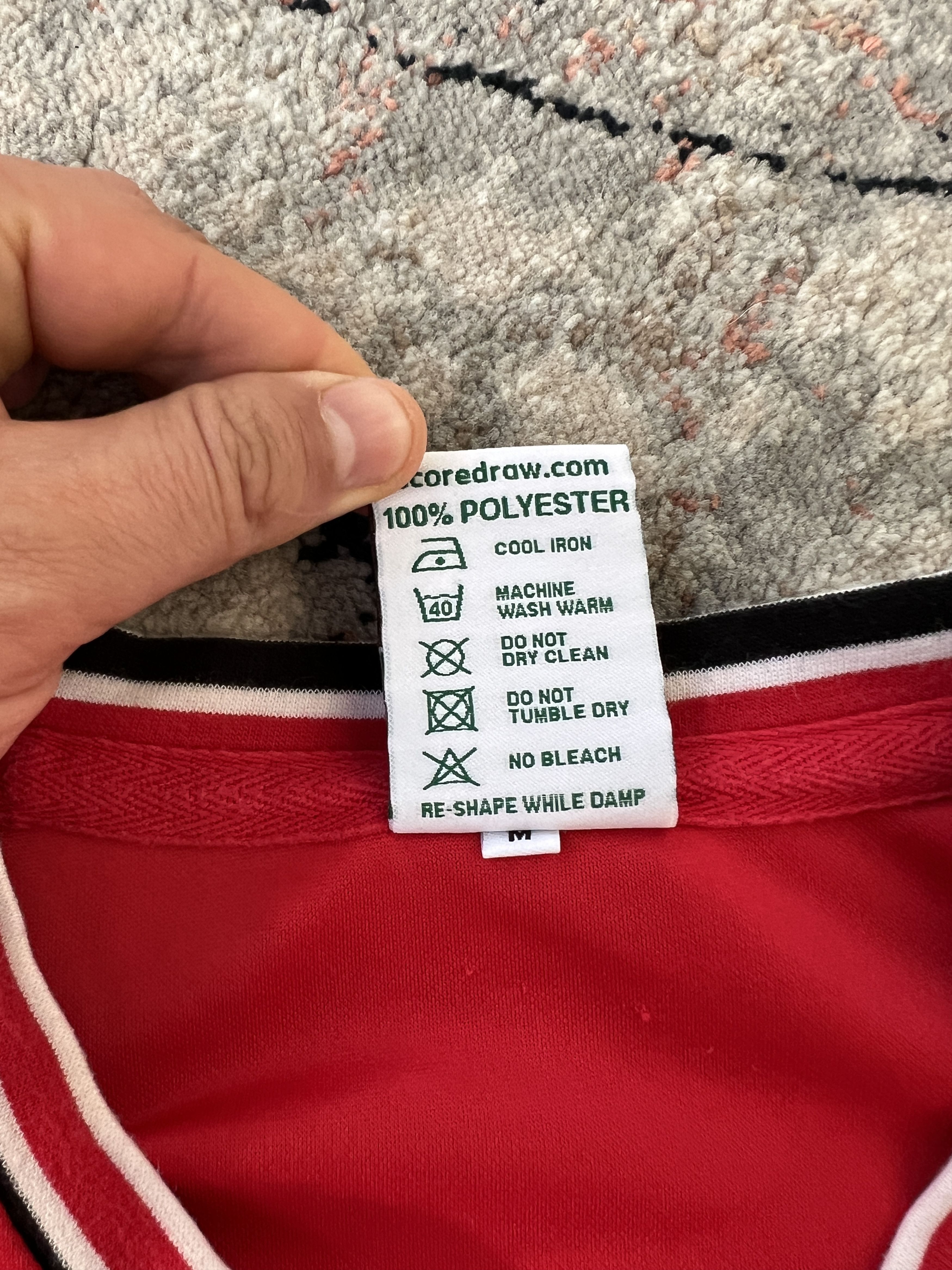Other Manchester United Retro Sharp Jersey Size US M / EU 48-50 / 2 - 5 Thumbnail