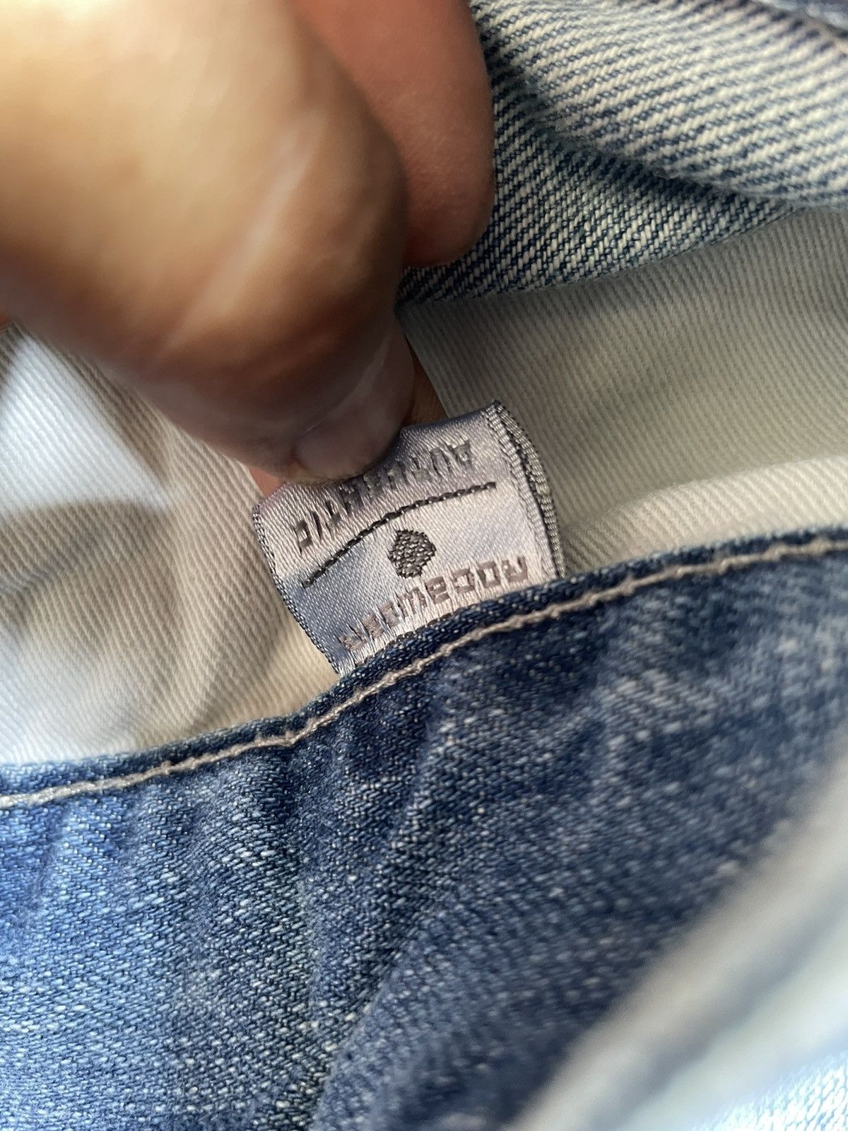 JNCO × Rocawear Rocawear R+ Classic Fit Faded Denim Size US 37 - 16 Thumbnail