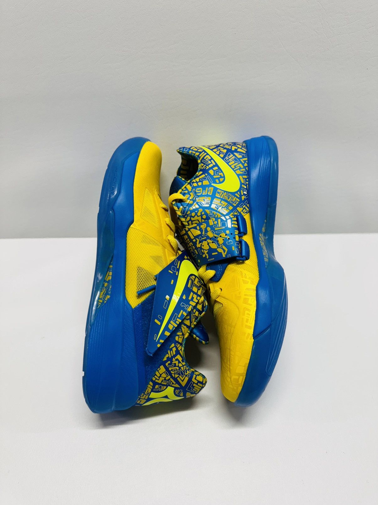 Nike Nike Zoom KD 4 2025 Scoring Title Photo Blue Lemon Twist Size US 11 / EU 44 - 3 Thumbnail