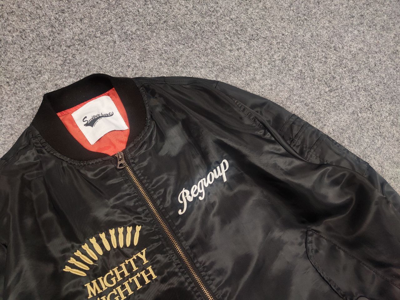 Vintage 90's Us Army Special Forces Regroup Bomber Jacket