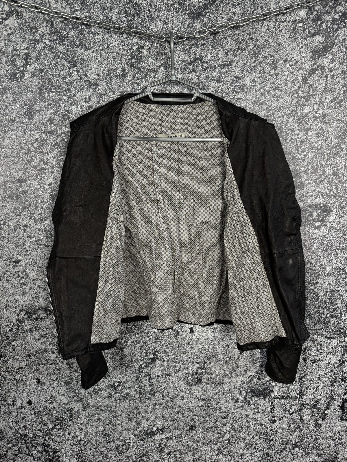 Gimo's Women’s GIMO’S Leather Jacket Italy Luxury Size 46 Size L / US 10 / IT 46 - 6 Thumbnail