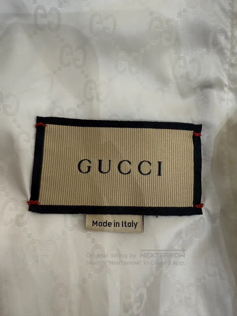 Gucci Gucci White hooded windbreaker jacket Size XS / US 0-2 / IT 36-38 - 4 Thumbnail