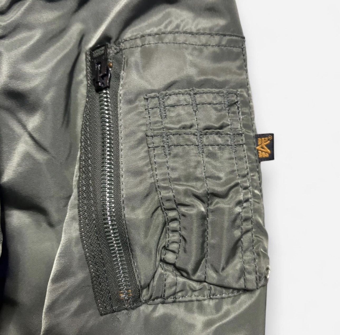 Alpha Industries Vintage Alpha Industries MA-1 Reversible Bomber Jacket Size US XXL / EU 58 / 5 - 3 Thumbnail