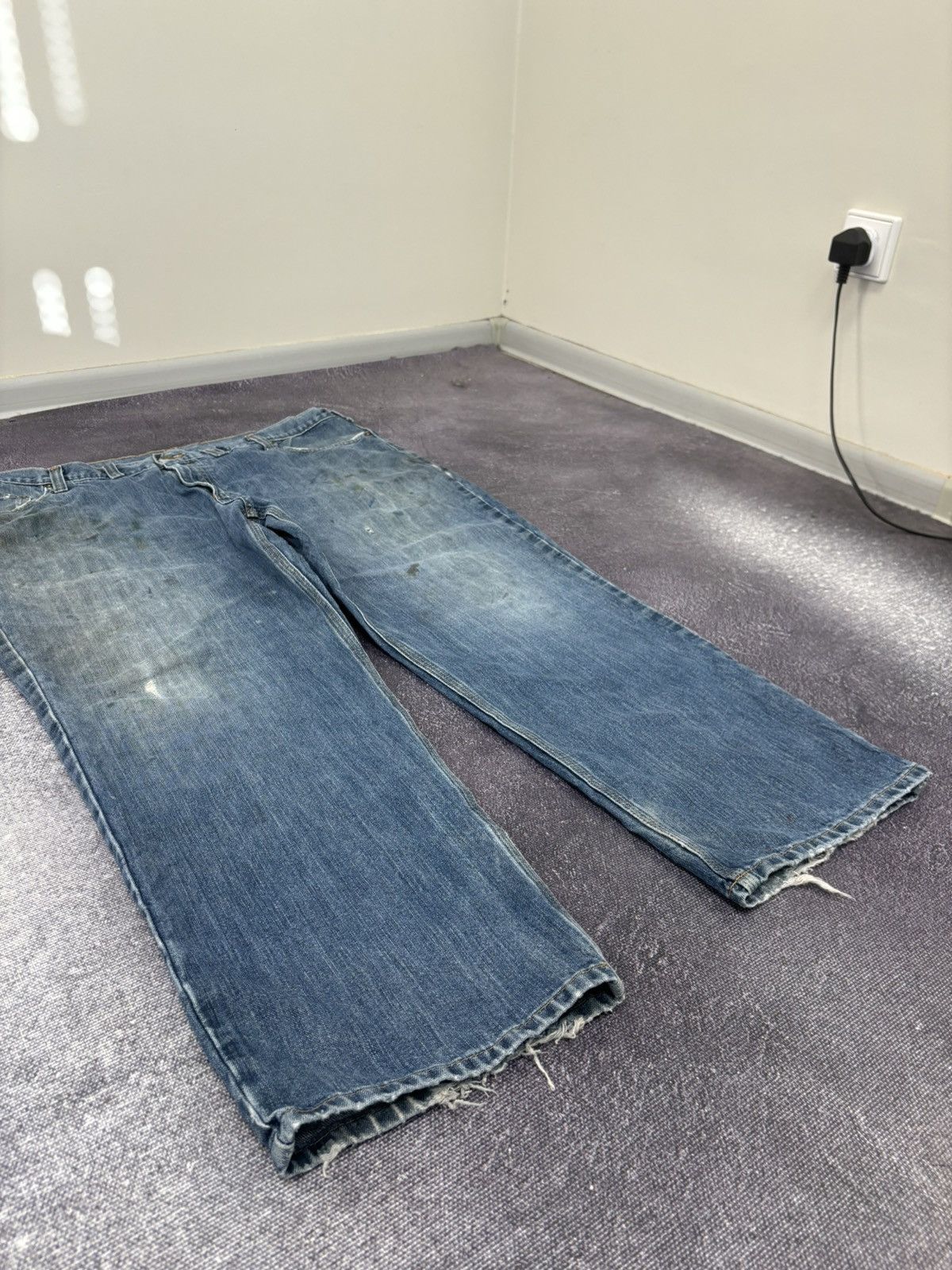 Carhartt Vintage Carhartt Y2K Work USA Hype Denim Baggy Jeans Size US 44 / EU 60 - 10 Thumbnail