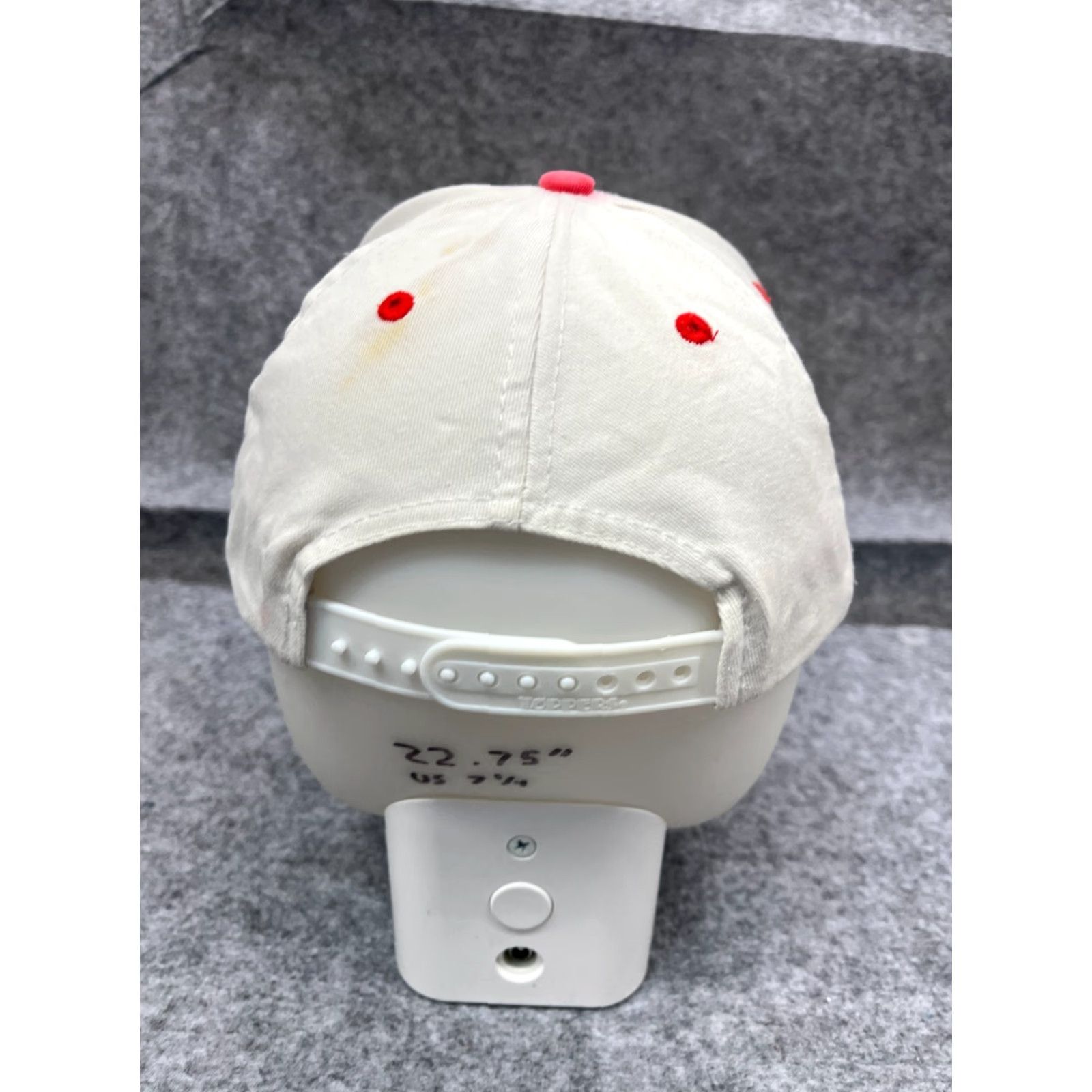 NASCAR Toppers Hat Adult One Size White Pink Nascar Snapback Cotton Racing Mens Size ONE SIZE - 6 Thumbnail