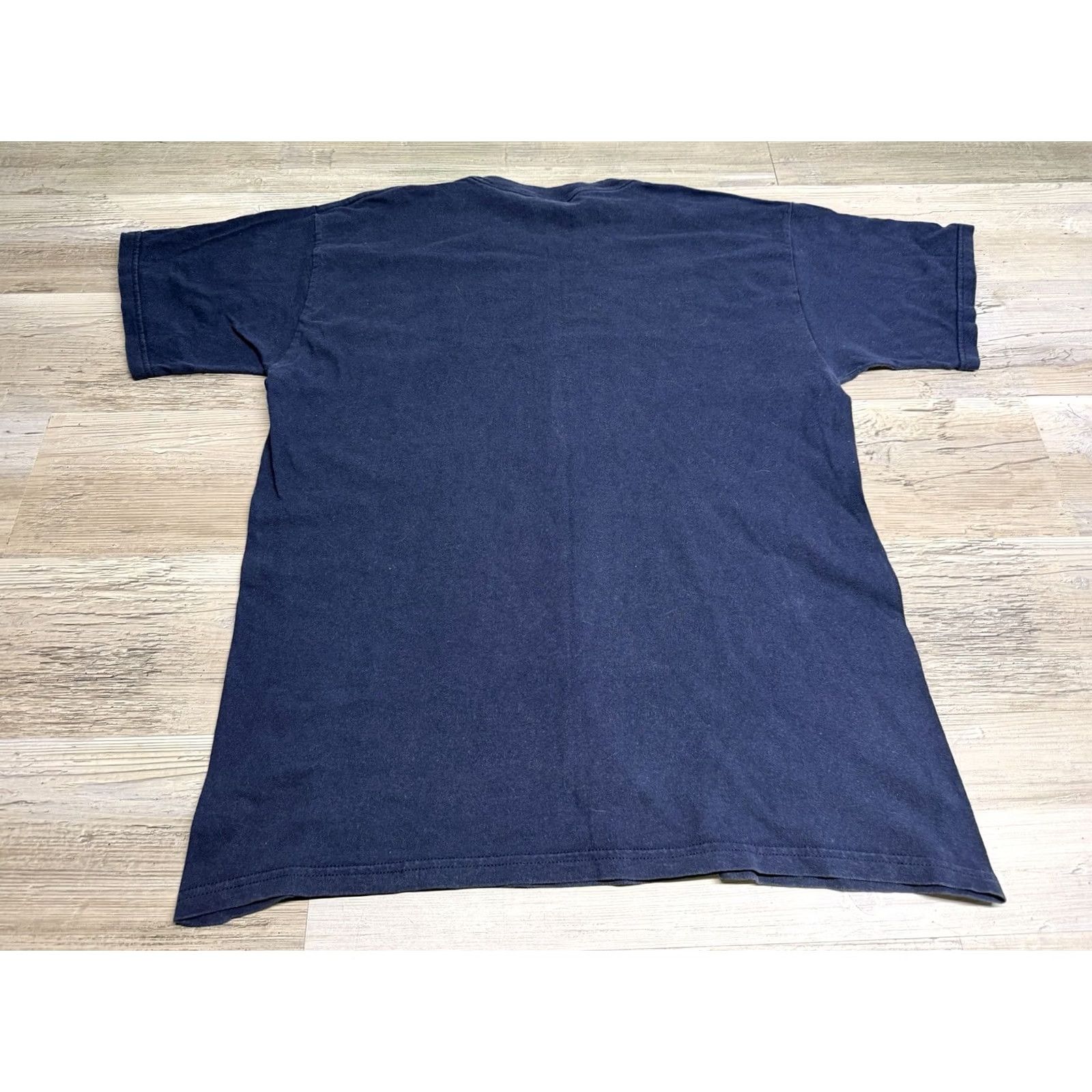 Gildan VINTAGE Jesus Died For You Galatians 2:20 T-Shirt Mens Sz L Blue 90s Parody Tee Shirt Gildan Softee Size US L / EU 52-54 / 3 - 2 Thumbnail