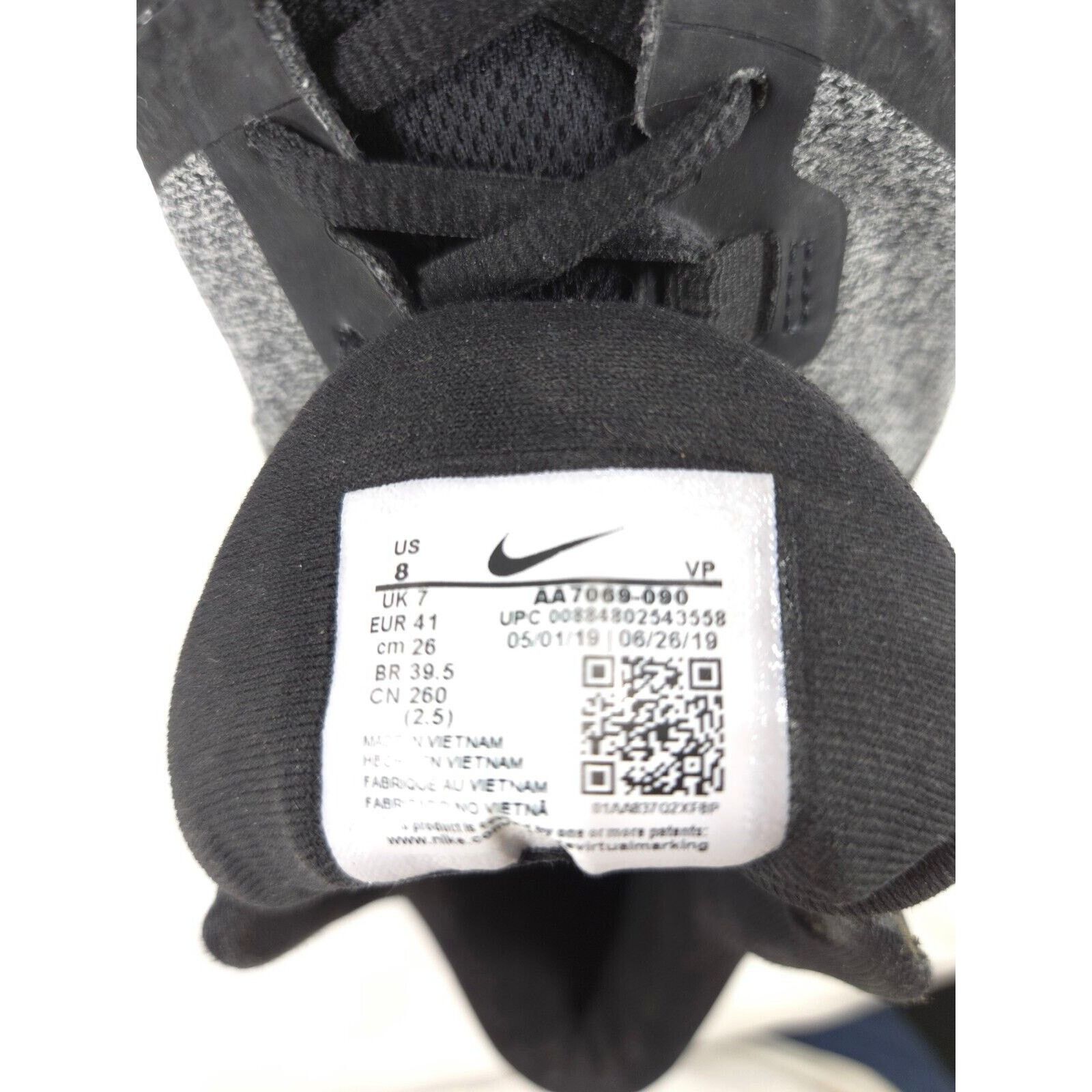 Nike Nike Air Precision II Shoe Mens Size 8 AA7069-090 Black Size US 8 / EU 41 - 7 Thumbnail