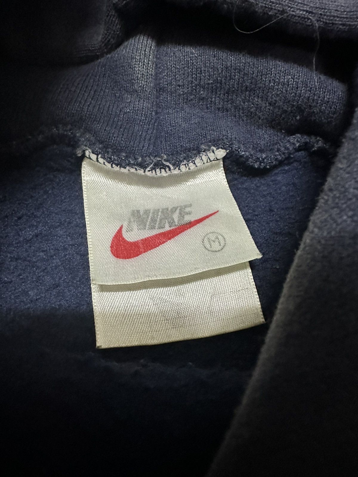 Nike Vtg 90s Nike hoddie center logo Size US M / EU 48-50 / 2 - 4 Thumbnail