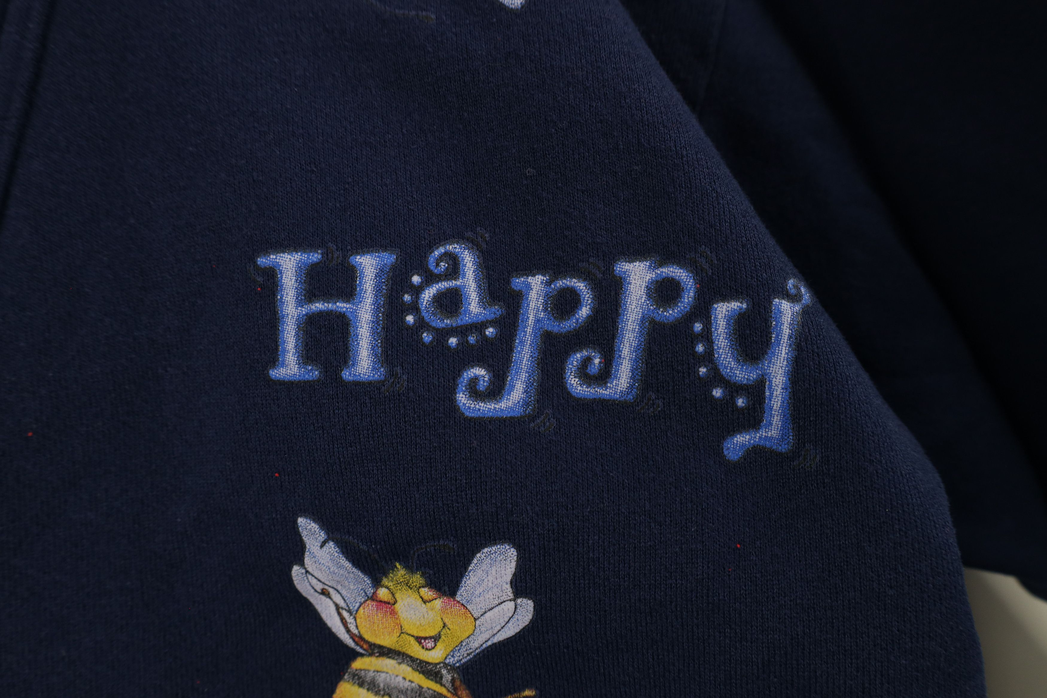 Vintage Vintage 90s Streetwear Bumblebee Cardigan Sweatshirt USA Size XL / US 12-14 / IT 48-50 - 8 Thumbnail