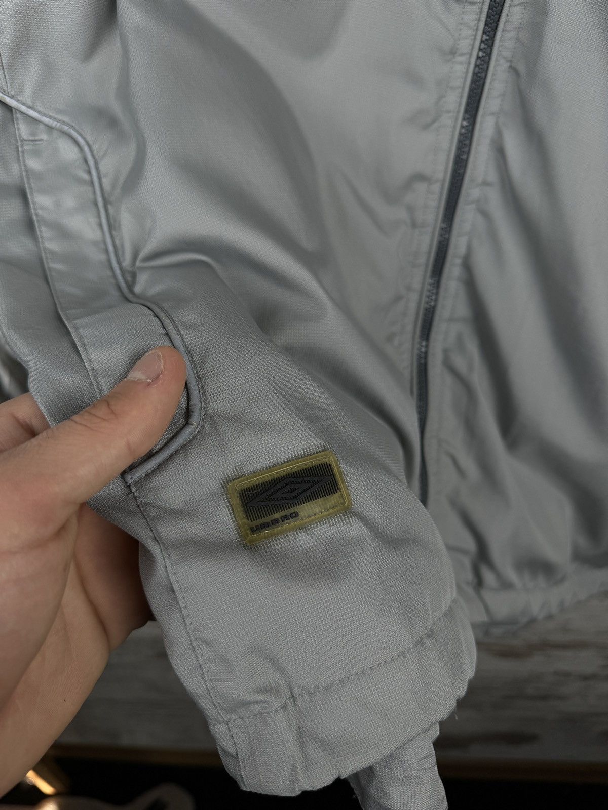 Umbro × Vintage Mens Vintage Umbro Track Jacket Olympic Y2K drill rare 90s Size US L / EU 52-54 / 3 - 8 Thumbnail