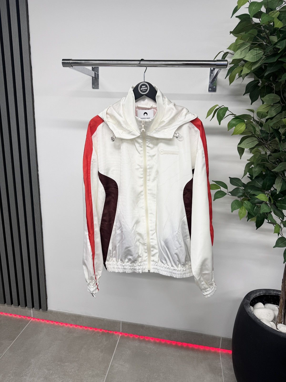 Marine Serre Marine Serre Crescent Moon Print Jacket In White RRP £1000 Size US M / EU 48-50 / 2 - 1 Thumbnail