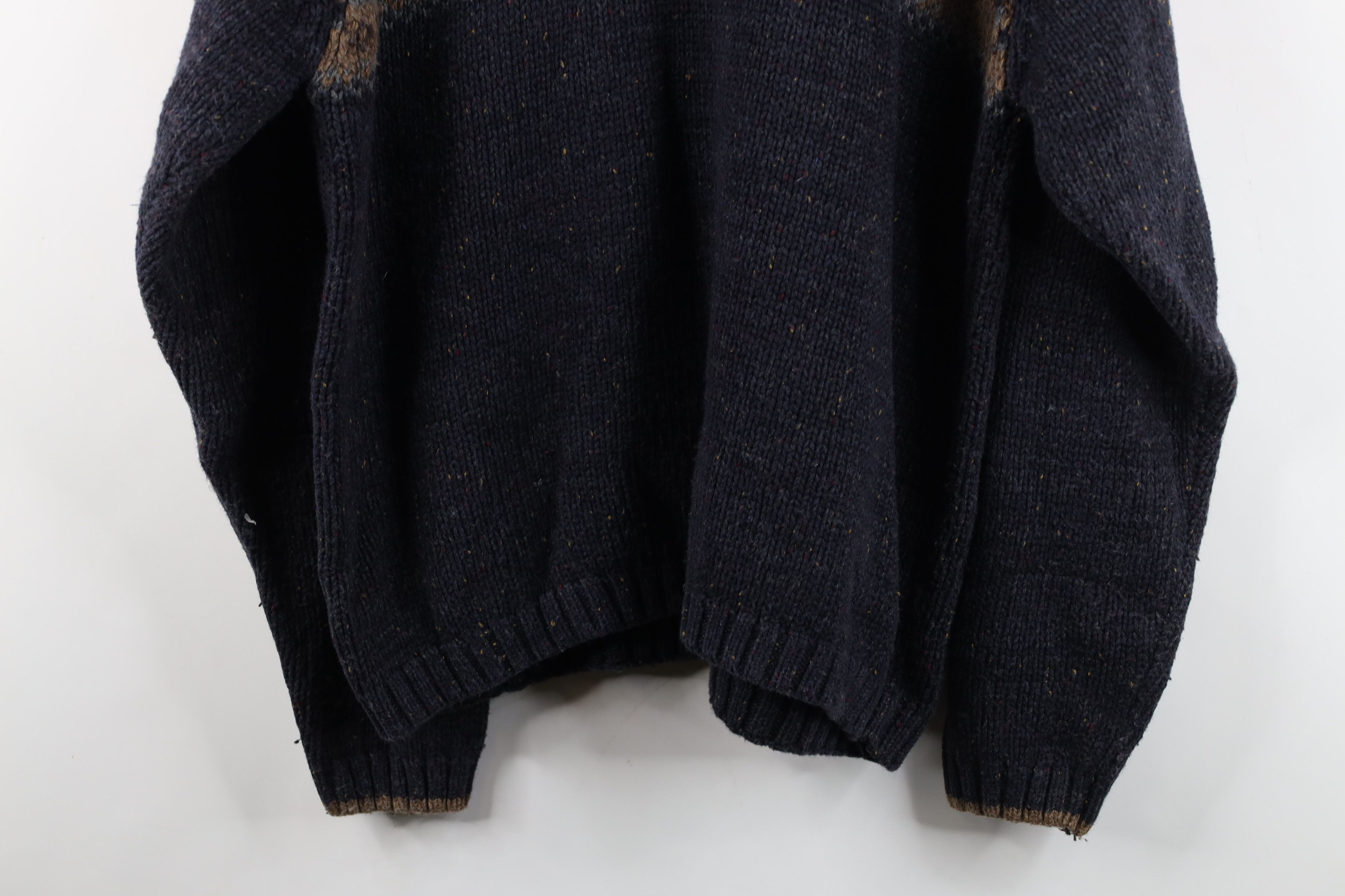 Vintage Vintage 90s Streetwear Wool Blend Knit Fair Isle Sweater Size US XL / EU 56 / 4 - 12 Thumbnail