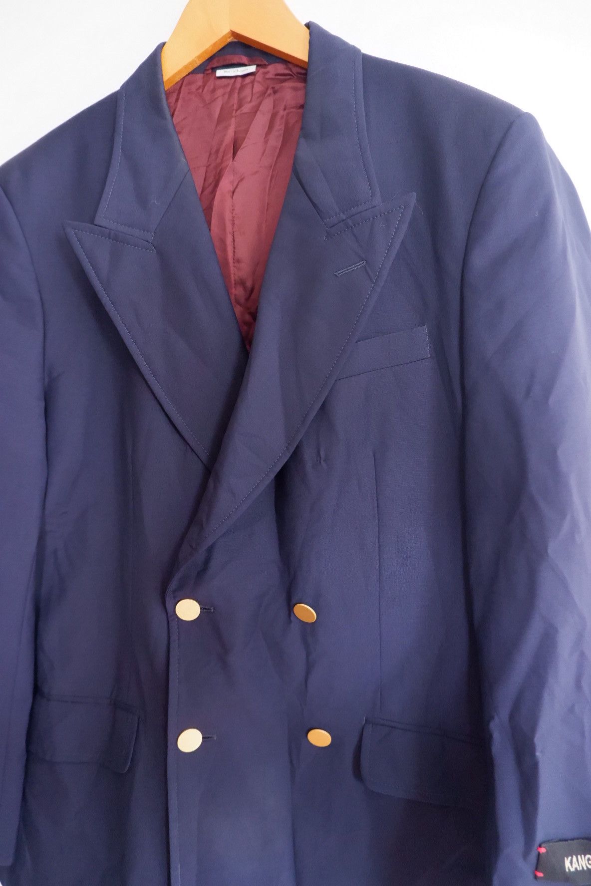 Gucci Vintage GUCCI Uniform Double Breast Wool Gabardine Jacket Size US L / EU 52-54 / 3 - 3 Thumbnail