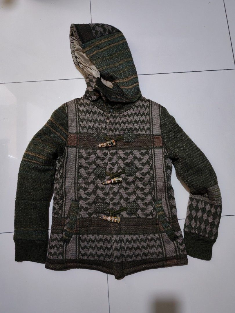 ANREALAGE Anrealage AW10 “wideshortslimlong” Toggle Knit Jacket Size US S / EU 44-46 / 1 - 1 Thumbnail