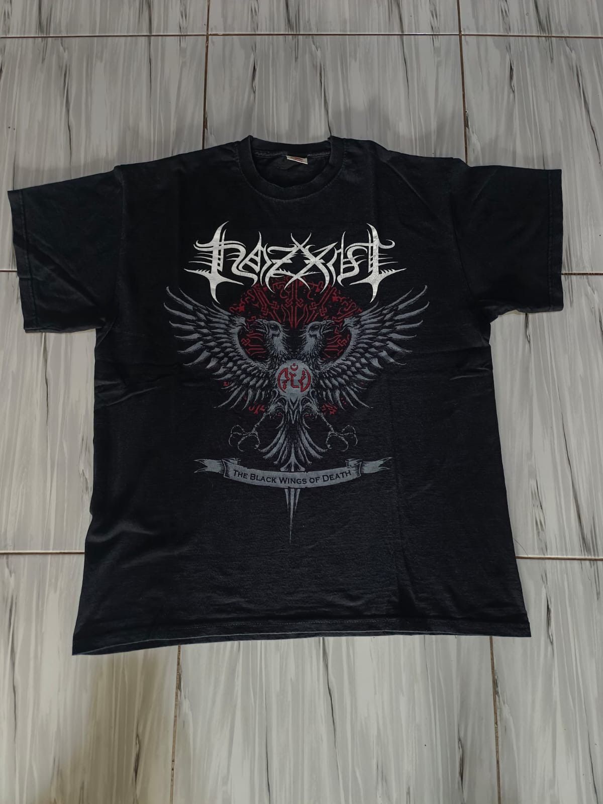 Band Tees Vintage Nazxul Black wings over europe tour black metal tee Size US XL / EU 56 / 4 - 1 Thumbnail