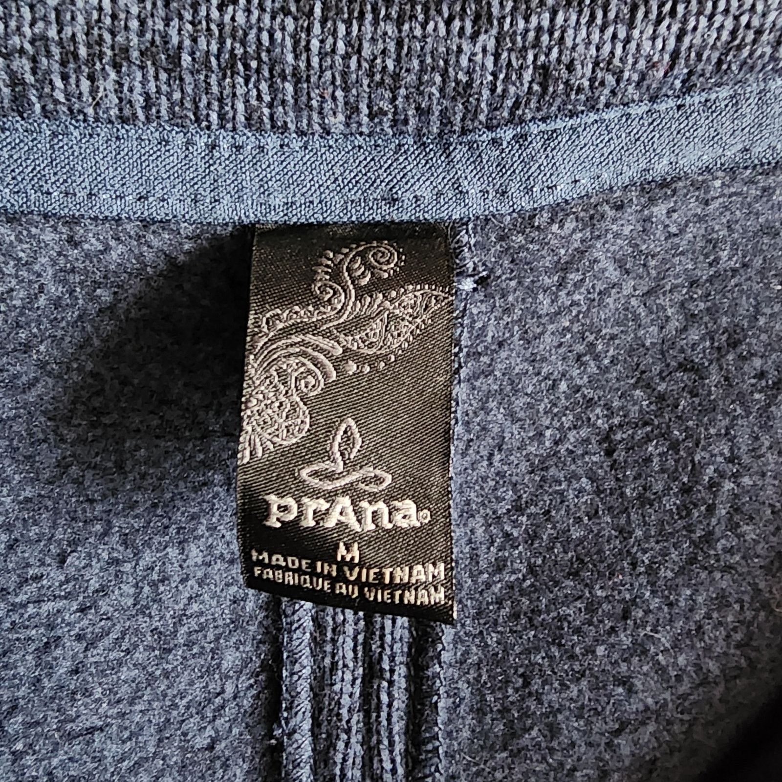 Prana Prana Blue Recycled Polyester Zip Sweater Medium Size US M / EU 48-50 / 2 - 4 Thumbnail