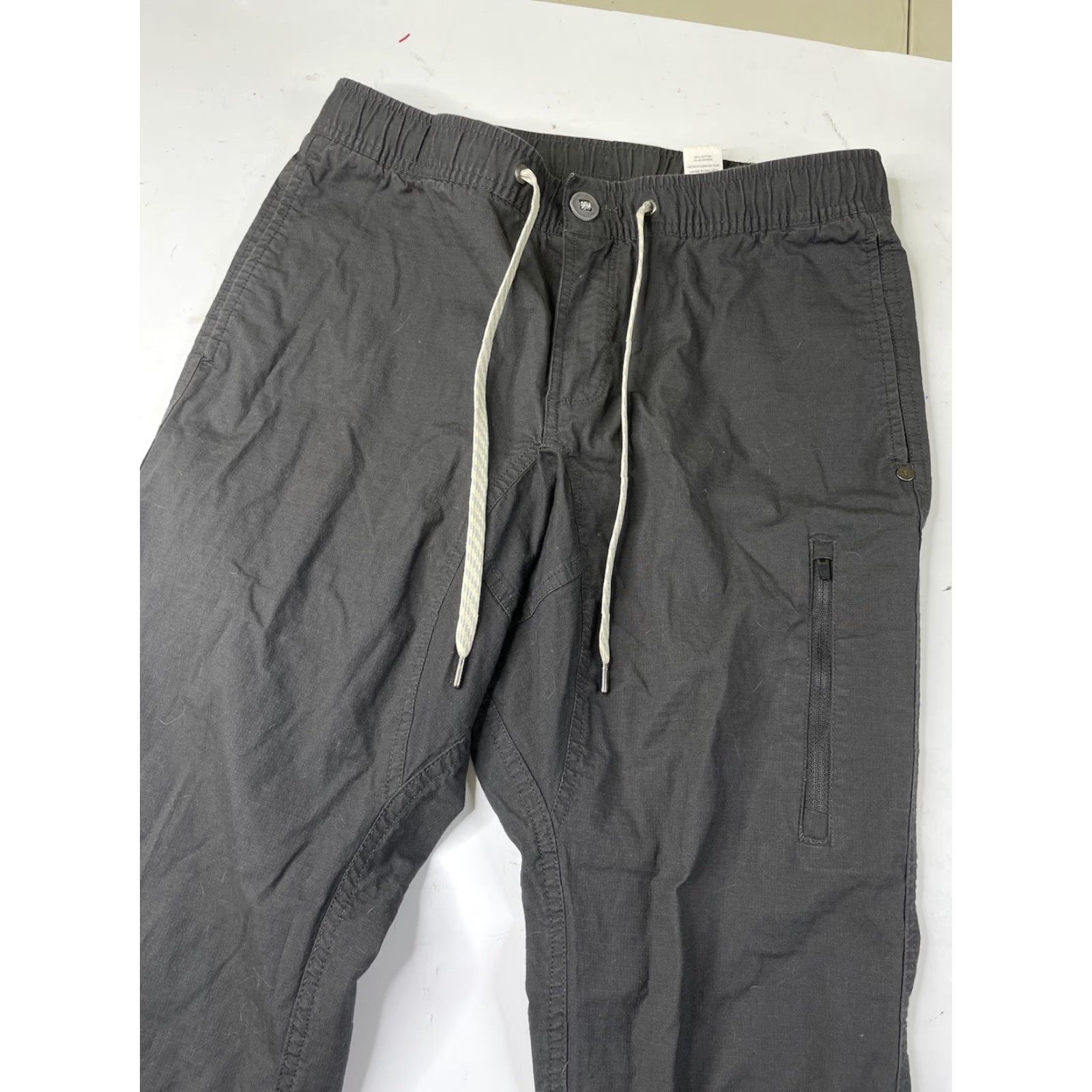 Vuori Vuori Pants Jogger Men Medium L Gray V412 Ripstop Climber Pockets Hiking Activewear Drawstring Size US 33 - 3 Thumbnail