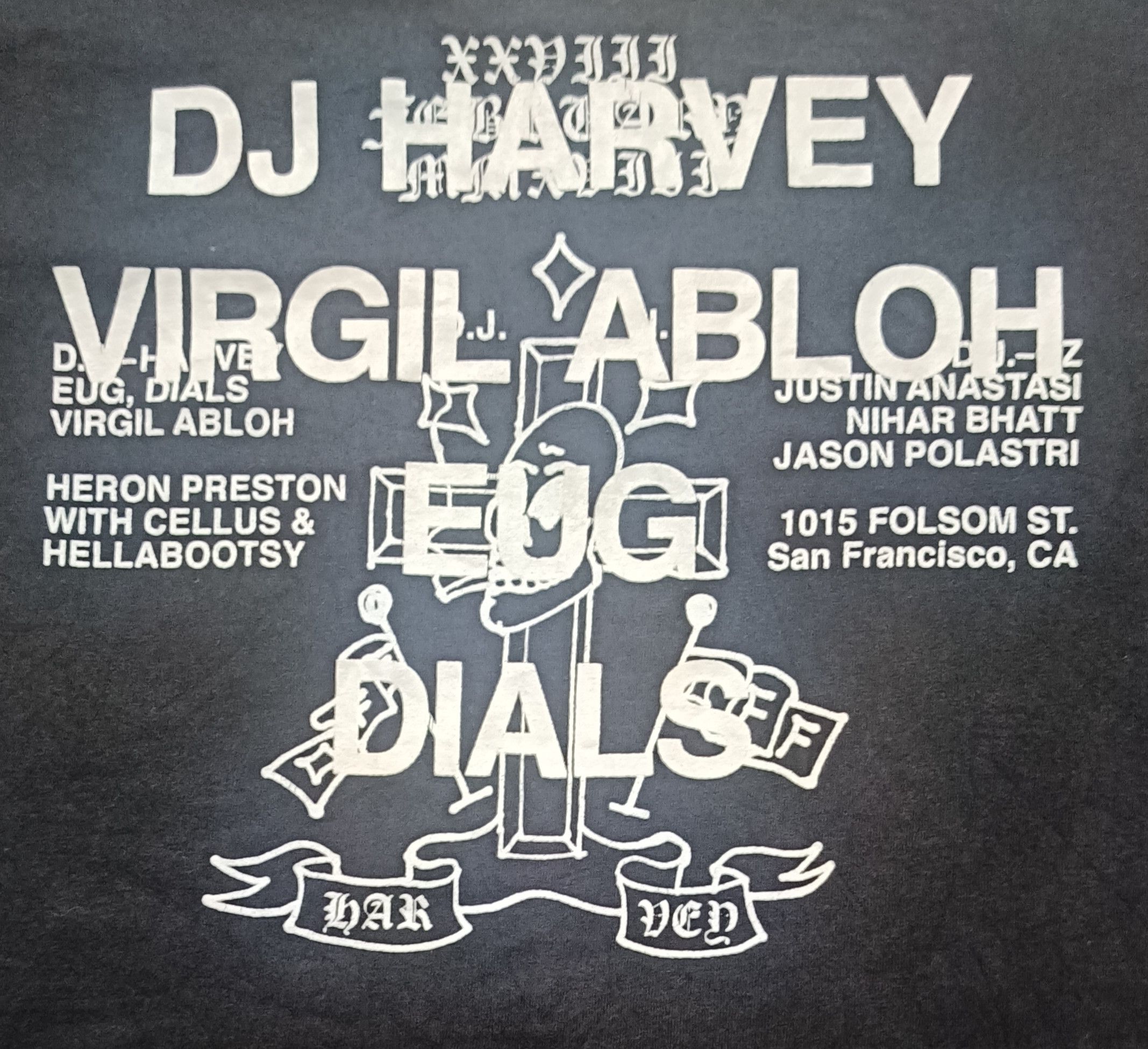 Champion 🔥🔥 Rare Virgil Abloh x Dj Harvey x Heron Preston Tee Size US L / EU 52-54 / 3 - 5 Thumbnail
