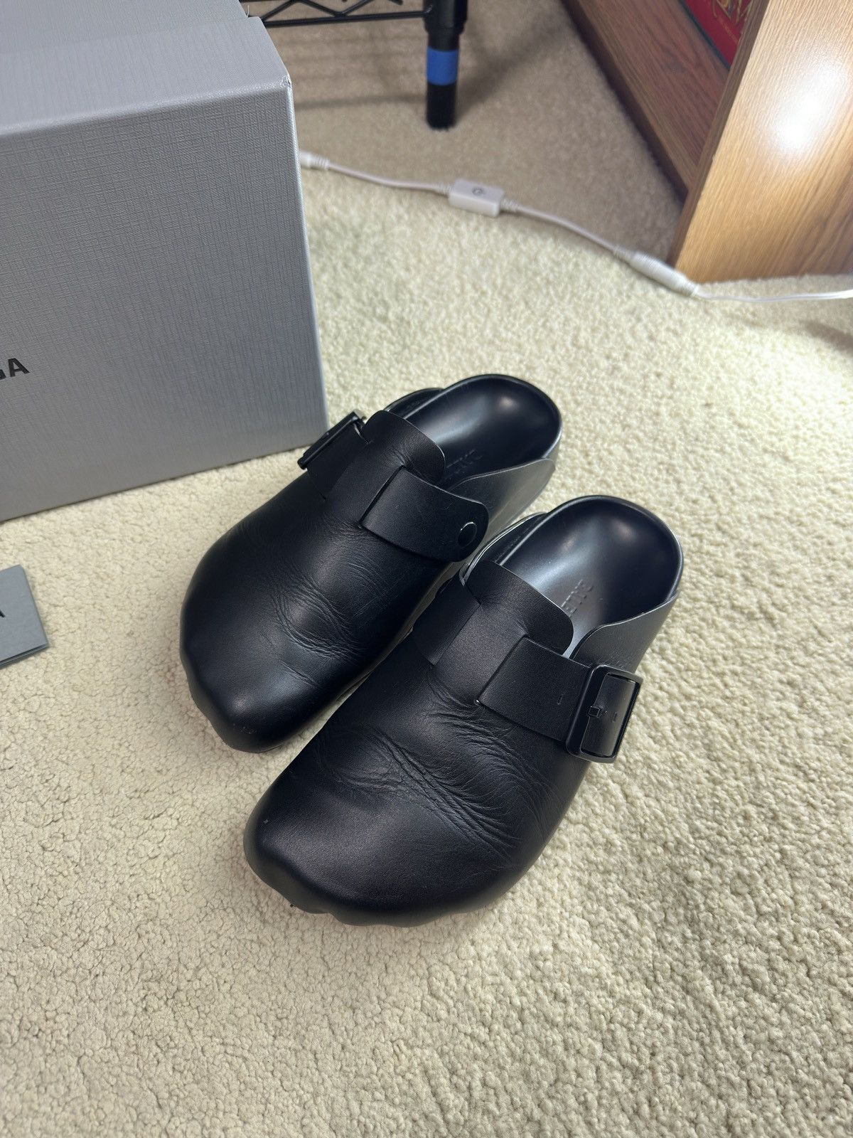 Balenciaga Sunday Mules | Grailed