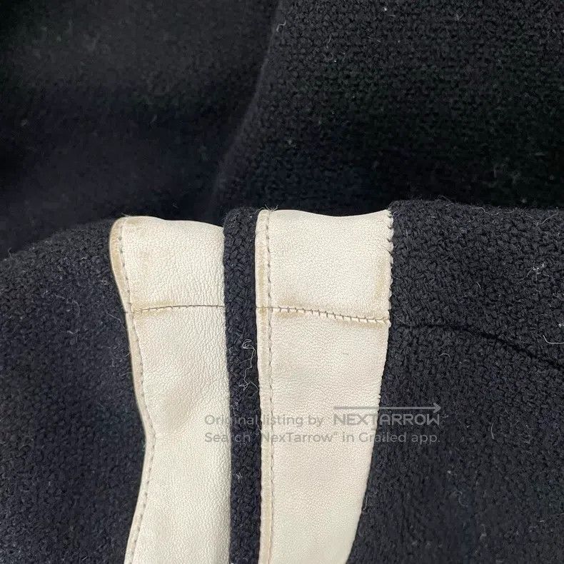 Saint Laurent Paris Saint Laurent Paris Vintage Black and White Baseball Jerse Size US M / EU 48-50 / 2 - 7 Thumbnail